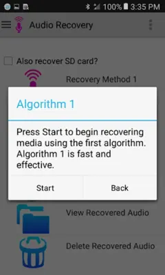 Audio Recovery android App screenshot 6